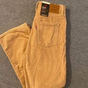 Levi’s Ribcage straight ankle corduroy jeans